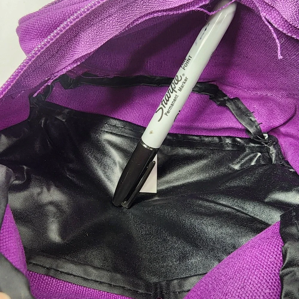 Harrah's Lake Tahoe Purple Vintage Fanny Pack Embroidered